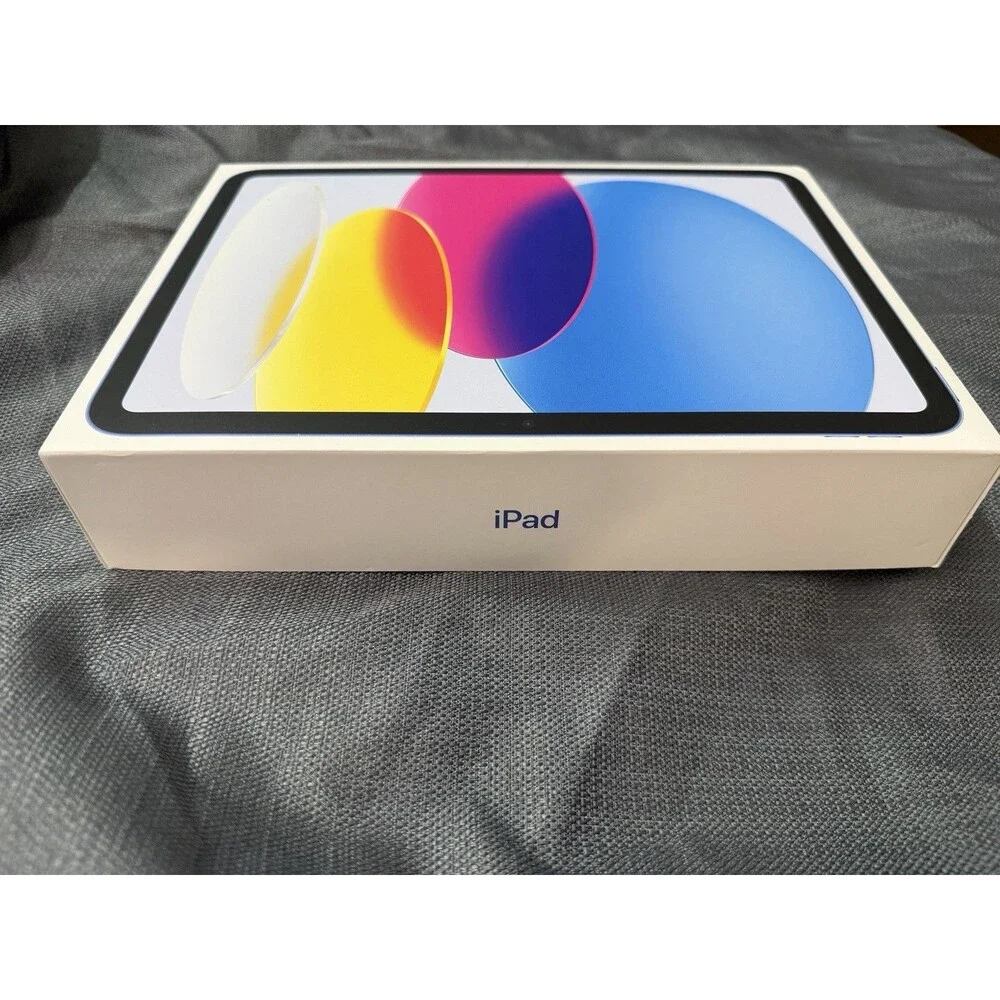 Apple iPad 11th Gen A16 128GB Wi-Fi Blue (EMPTY BOX ONLY) w/ Inserts 2025